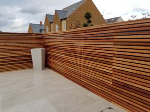 Cedar Fencing, Cedar Slats,Cedar Venetian Style Fencing